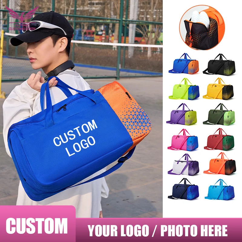 Sport Fitness Bag Custom logo Football shoulder sports bag print photo Travel Bag Storage Bag for Business Trips Basketball Bag
Sport Fitness Bag Custom logo Football shoulder sports bag print photo Travel Bag Storage Bag for Business Trips Basketball Bag