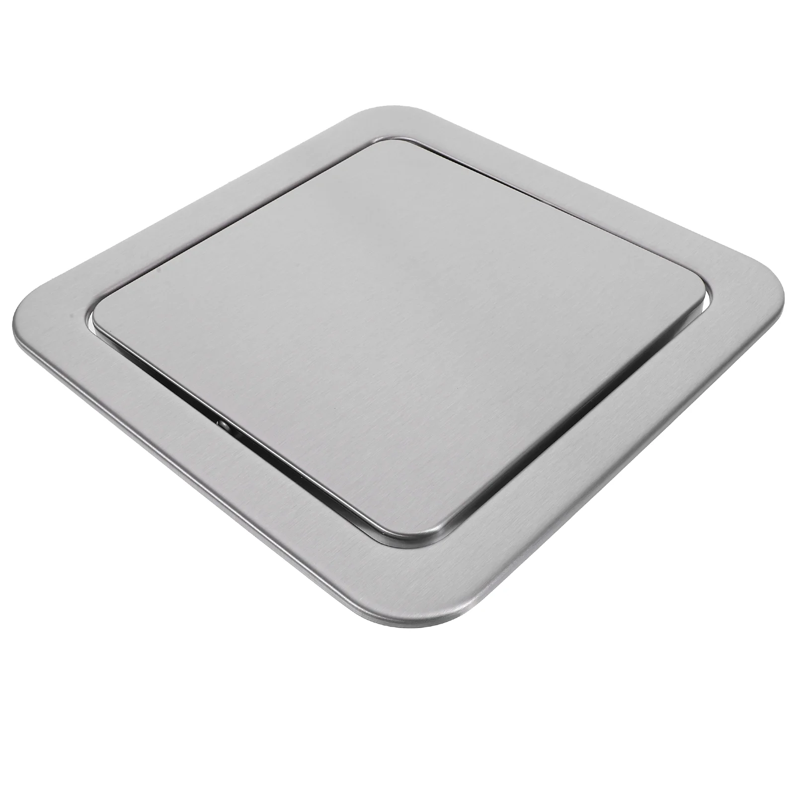 Stainless Steel Trash Can Lid 430 Round Silver Countertop Flap Cover Embedded Bin Lid for Home Kitchen Bathroom Office Small
Stainless Steel Trash Can Lid 430 Round Silver Countertop Flap Cover Embedded Bin Lid for Home Kitchen Bathroom Office Small