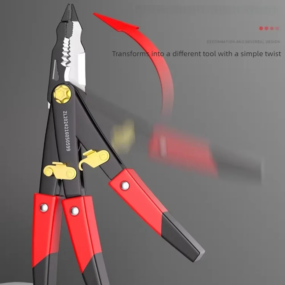 Многофункциональные плоскогубцы-ножницы 10-в-1 для тяжелых работ, универсальный промышленный инструмент для мастерских, домашнего ремонта и DIY, для мастеров
Многофункциональные плоскогубцы-ножницы 10-в-1 для тяжелых работ, универсальный промышленный инструмент для мастерских, домашнего ремонта и DIY, для мастеров