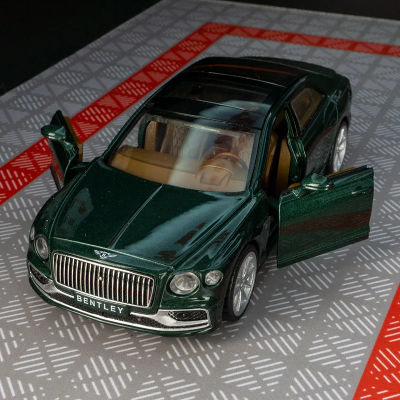 1:38 Bentley Flying Spur New Energy Alloy Die Cast Toy Car Model Sound And Light Pull Back Children's Toy Collect Birthday gift
1:38 Bentley Flying Spur New Energy Alloy Die Cast Toy Car Model Sound And Light Pull Back Children's Toy Collect Birthday gift