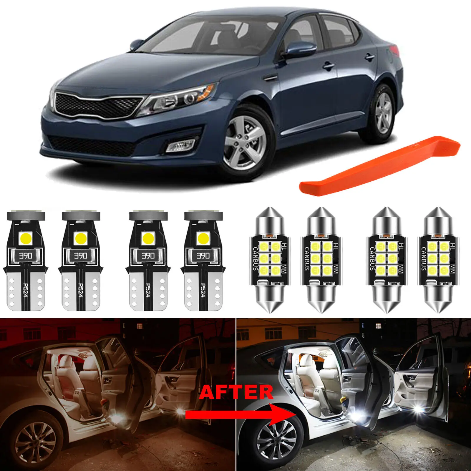Winetis, 10 шт., 6000K, белая искусственная подсветка, набор для 2016-2019 2020 Kia Optima 3030 SMD + бесплатный инструмент
Winetis, 10 шт., 6000K, белая искусственная подсветка, набор для 2016-2019 2020 Kia Optima 3030 SMD + бесплатный инструмент
