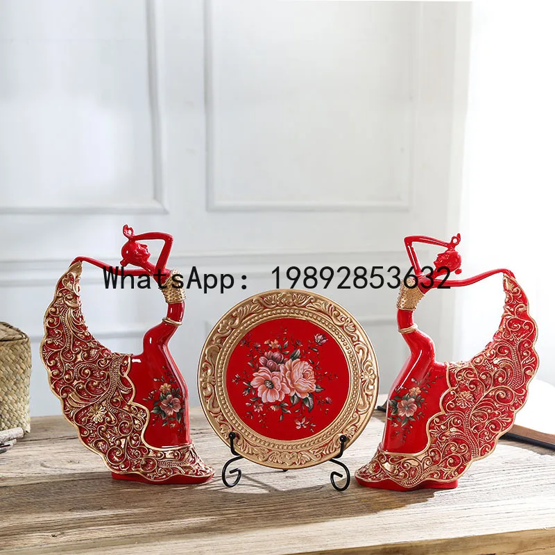 BJ Simple Creative Home Wine Cabinet Decoration Ornament Living Room Fashion Dancer Resin Craft
BJ Simple Creative Home Wine Cabinet Decoration Ornament Living Room Fashion Dancer Resin Craft