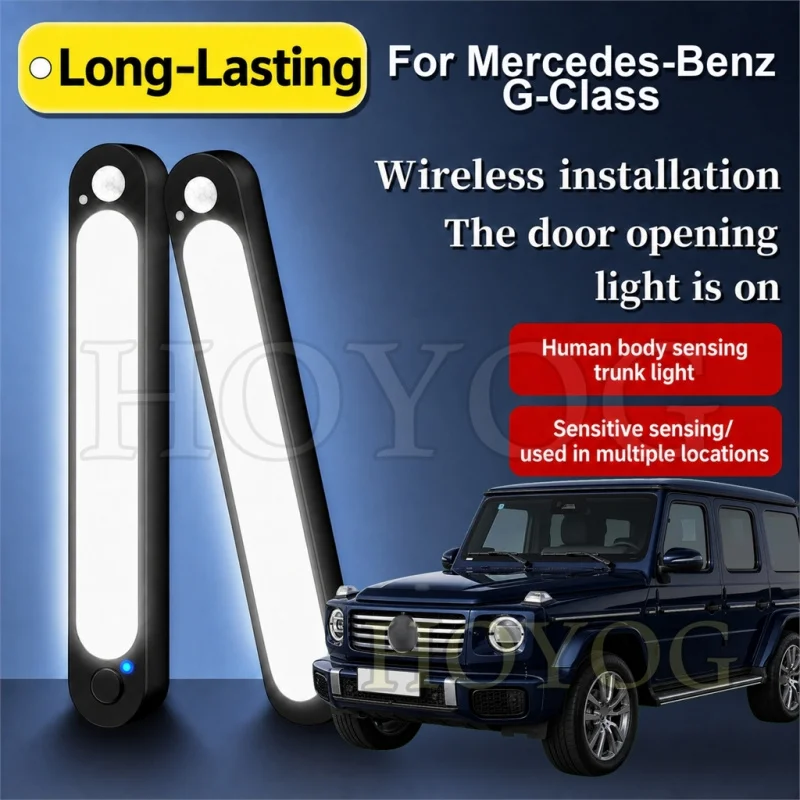 For Mercedes-Benz G-Class 1979-2026 Car Boot Light LED Lamp Motion Sensor Easy Install Trunk Cargo Light SUV Interior Cabin
For Mercedes-Benz G-Class 1979-2026 Car Boot Light LED Lamp Motion Sensor Easy Install Trunk Cargo Light SUV Interior Cabin