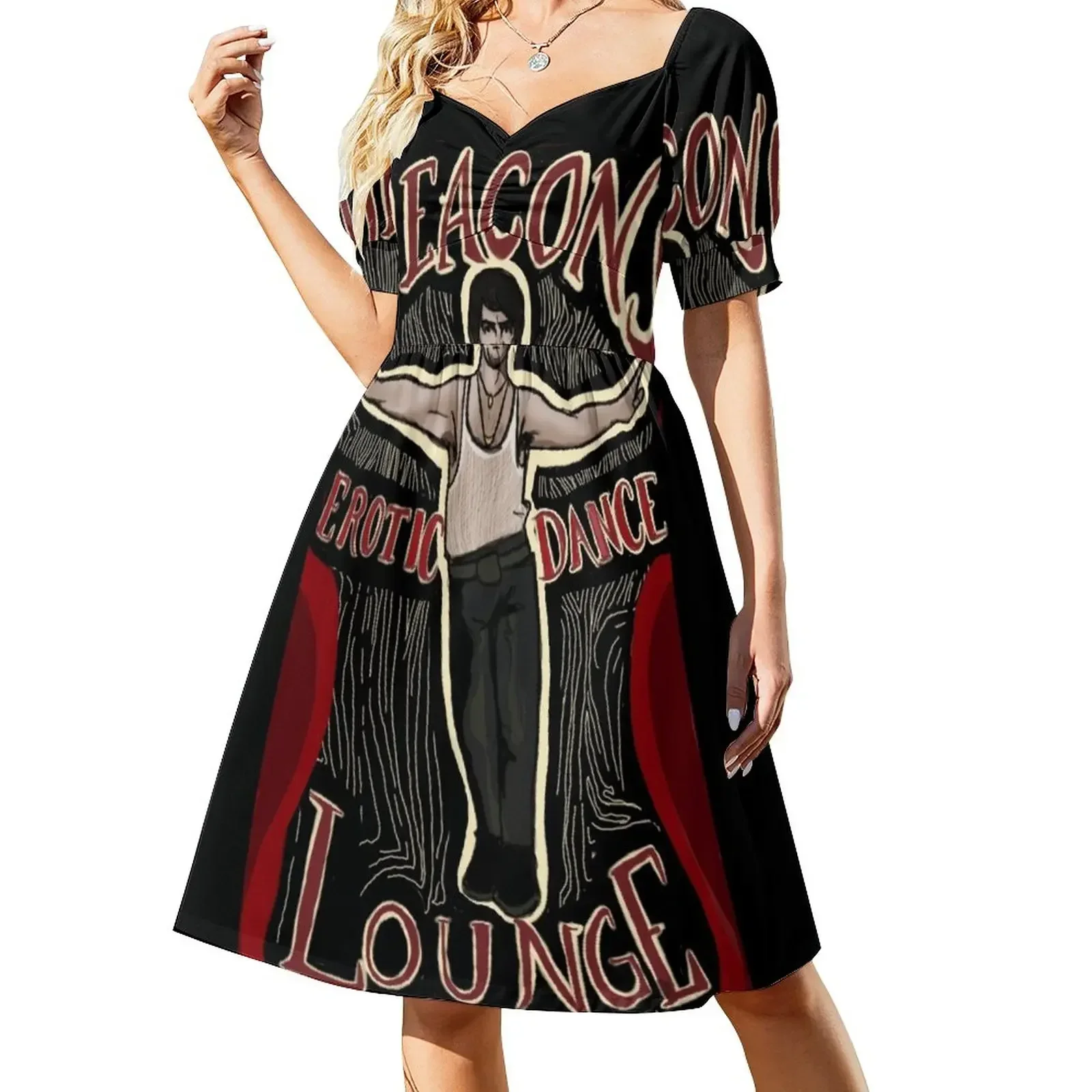 What We Do In The Shadows Deacon's Erotic Dance Lounge Short-Sleeved Dress women's summer clothing 2025 Dress
What We Do In The Shadows Deacon's Erotic Dance Lounge Short-Sleeved Dress women's summer clothing 2025 Dress