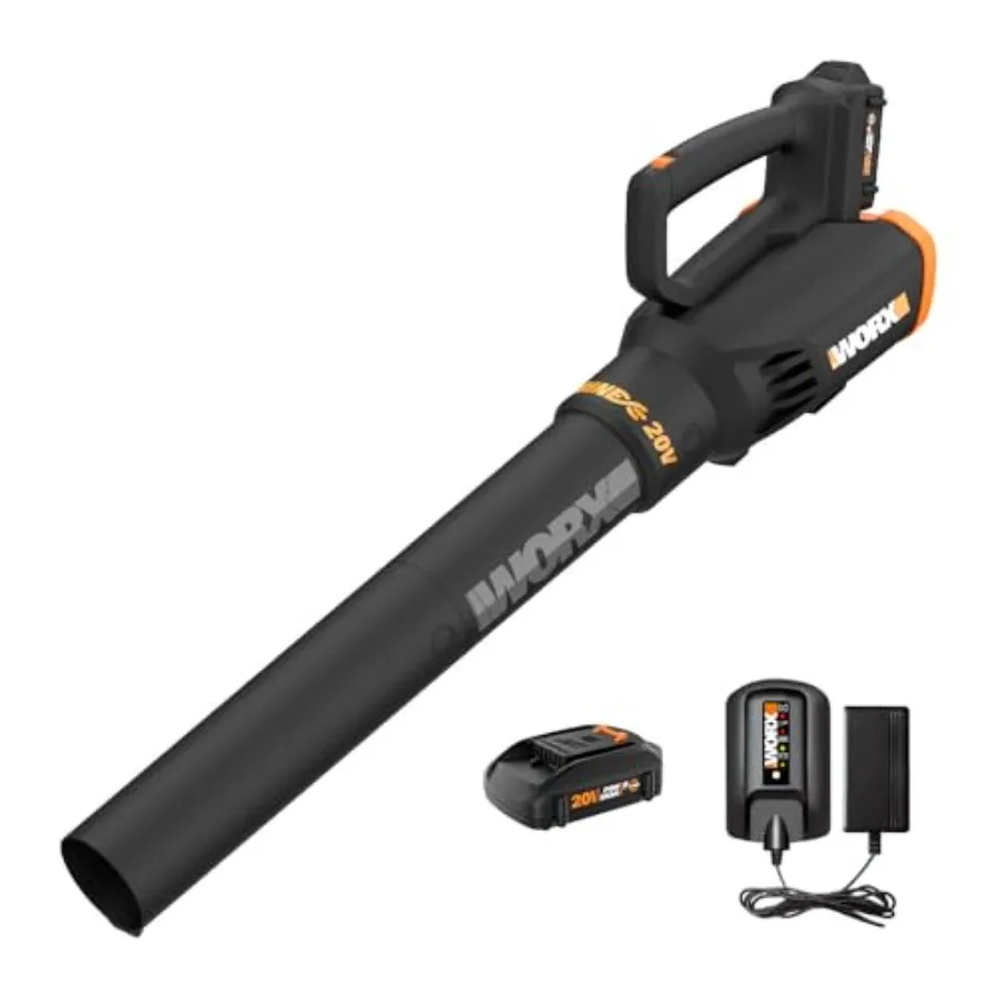 Cordless Leaf Blower Electric Blower with Turbine Fan Blowers for Lawn Care with 2 Speed Control Battery and Charger Included W
Cordless Leaf Blower Electric Blower with Turbine Fan Blowers for Lawn Care with 2 Speed Control Battery and Charger Included W