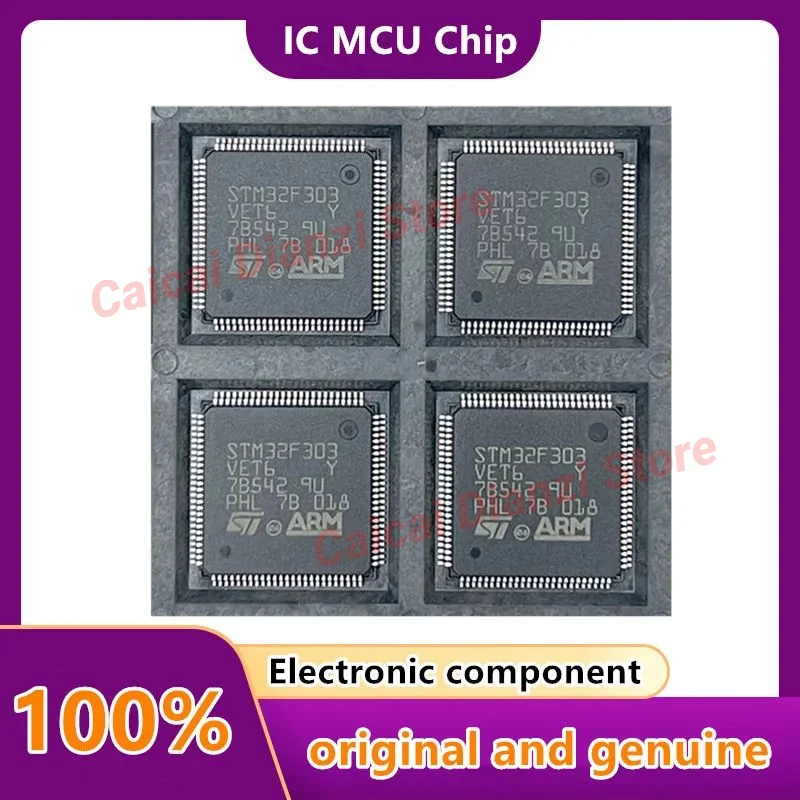 STM32F303CBT6 STM32F303CCT6 STM32F303RBT6 STM32F303RCT6 STM32F303VBT6 STM32F303VCT6 STM32F303RET6 STM32F303VET6 MCU IC
STM32F303CBT6 STM32F303CCT6 STM32F303RBT6 STM32F303RCT6 STM32F303VBT6 STM32F303VCT6 STM32F303RET6 STM32F303VET6 MCU IC