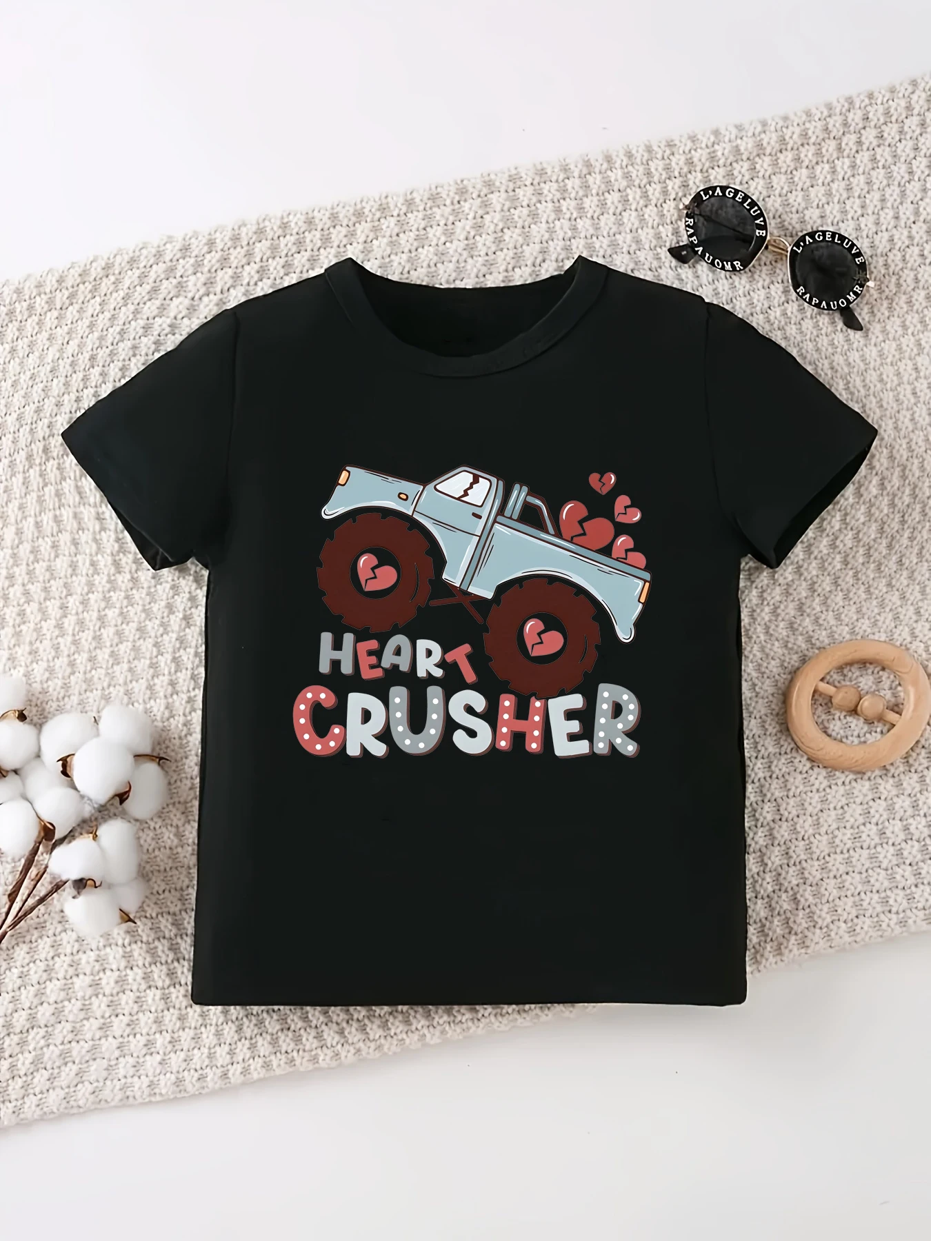 Heart Crusher Tractor Printed T Shirt Boy/girl Valentine'S Day Gift T-Shirt Kawaii Kids Clothes Funny Summer Short Sleeve Shirt
Heart Crusher Tractor Printed T Shirt Boy/girl Valentine'S Day Gift T-Shirt Kawaii Kids Clothes Funny Summer Short Sleeve Shirt