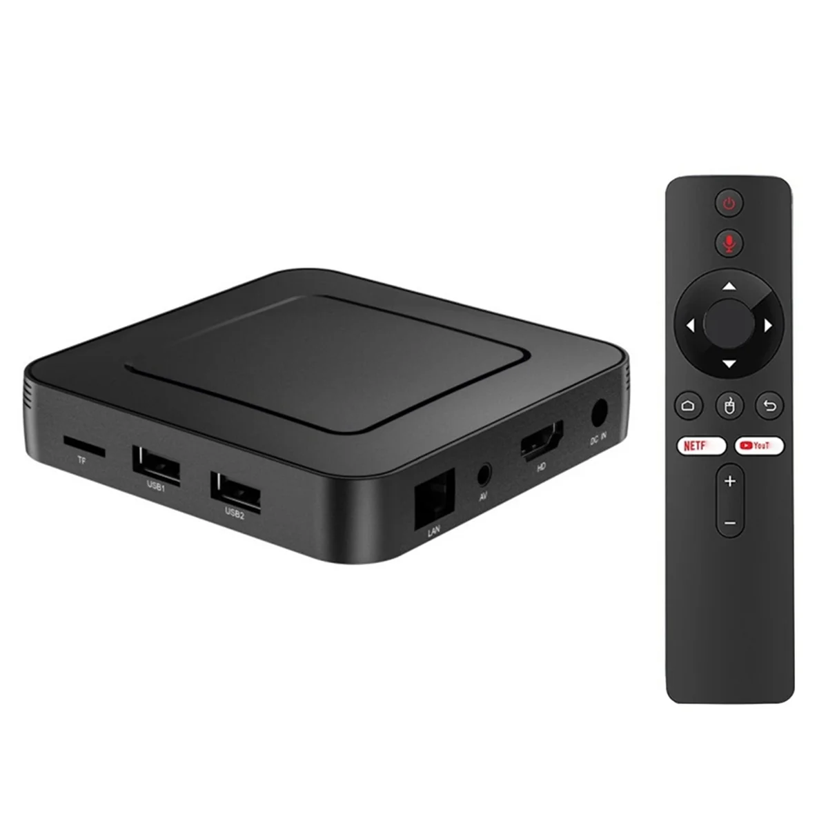 4K Android TV ATV OS Set-Top Box с Allwinner H313, двухдиапазонным WIFI, BT5.0, четырехъядерным процессором ARM и 2 ГБ 16 ГБ для хранения, британская вилка
4K Android TV ATV OS Set-Top Box с Allwinner H313, двухдиапазонным WIFI, BT5.0, четырехъядерным процессором ARM и 2 ГБ 16 ГБ для хранения, британская вилка