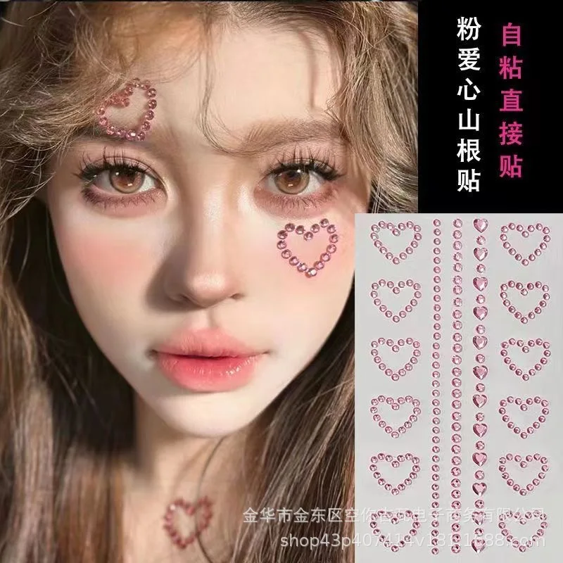 Self Adhesive Tear Drop Rhinestone Face Gems Heart Star Pearl Stickers for Stage Performance Makeup Nose Bridge Under Eye
Self Adhesive Tear Drop Rhinestone Face Gems Heart Star Pearl Stickers for Stage Performance Makeup Nose Bridge Under Eye