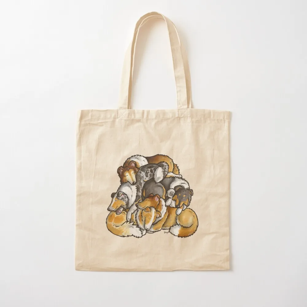 Rough Collie - sleeping pile cartoon Tote Bag ecological bags custom canvas bag custom fabric bag shoping Canvas Tote
Rough Collie - sleeping pile cartoon Tote Bag ecological bags custom canvas bag custom fabric bag shoping Canvas Tote