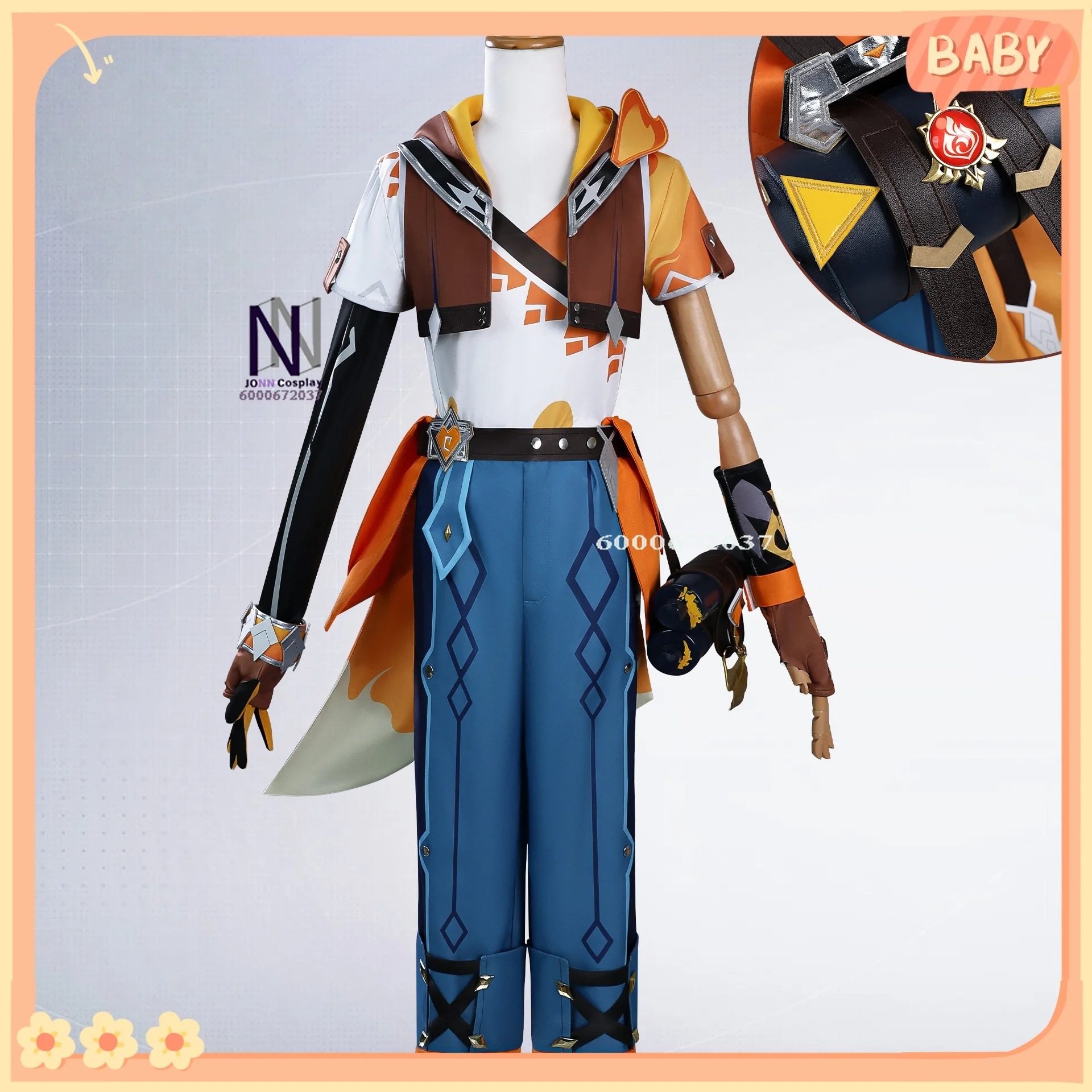 Genshin Impact Bennett Blazing Paint Adventure Two-dimensional Full Set Anime Cosplay Costume Anime-style Games Role-playing
Genshin Impact Bennett Blazing Paint Adventure Two-dimensional Full Set Anime Cosplay Costume Anime-style Games Role-playing