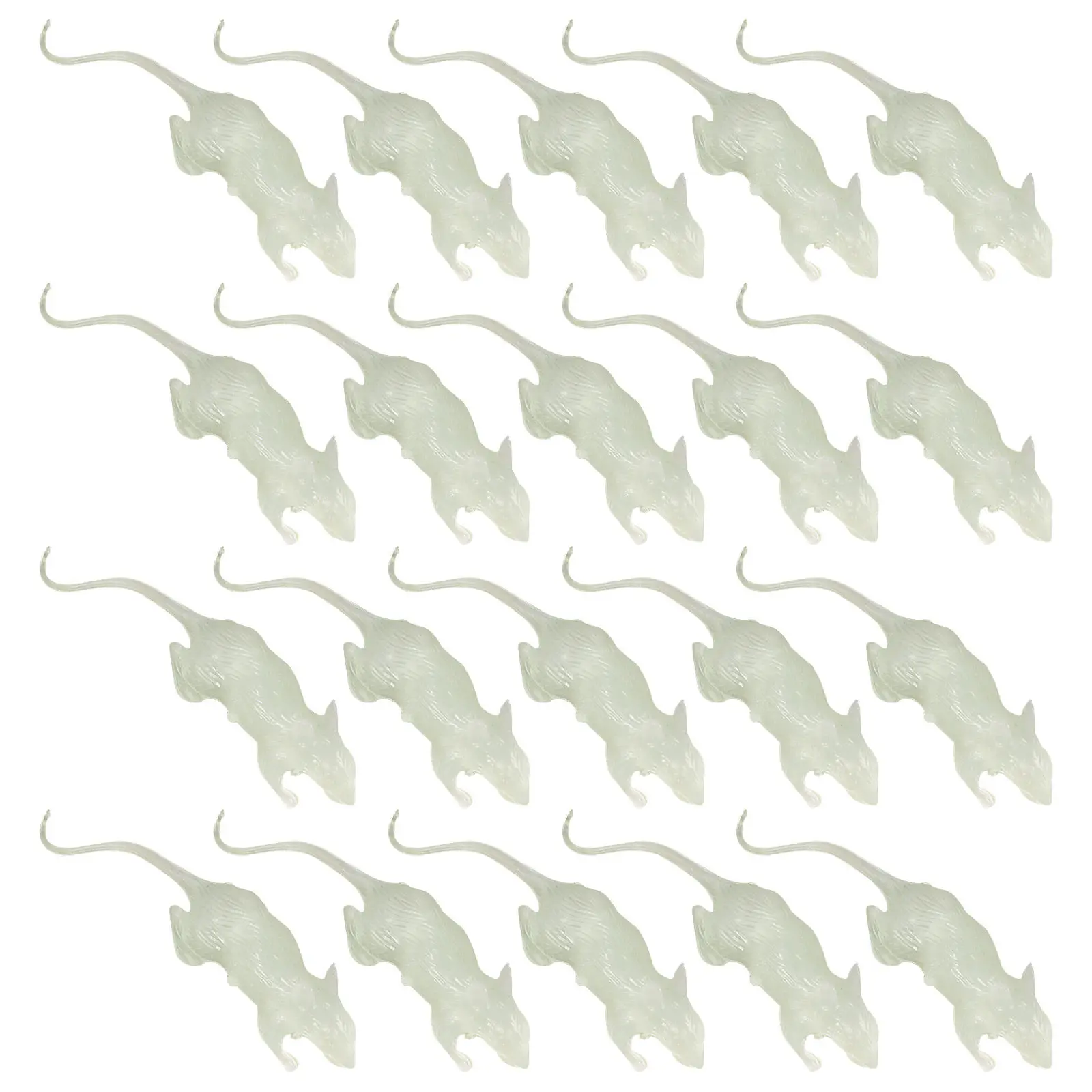 20Pcs Night Glowing Mouse Halloween Prank Trick Props Lifelike Fake Rat Plastic Scary Decoration Tricky Halloween Party
20Pcs Night Glowing Mouse Halloween Prank Trick Props Lifelike Fake Rat Plastic Scary Decoration Tricky Halloween Party