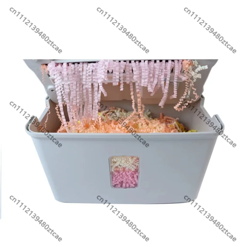 220V Mini Crinkle Cut Paper Shredder Machine 7.5L Capacity DIY Gift Box Filling Tissue Paper Making Tool
220V Mini Crinkle Cut Paper Shredder Machine 7.5L Capacity DIY Gift Box Filling Tissue Paper Making Tool
