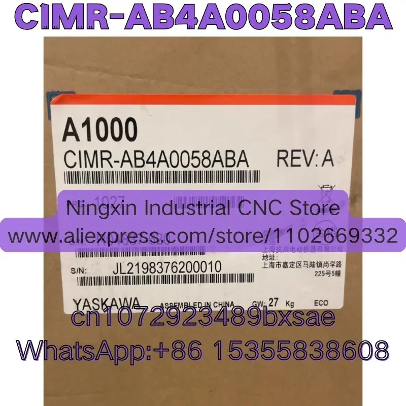 Последняя модель CIMR-AB4A0058ABA, абсолютно новый оригинал
Последняя модель CIMR-AB4A0058ABA, абсолютно новый оригинал