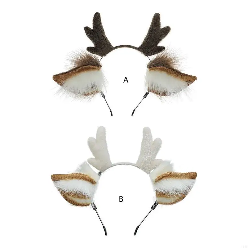 920L Cosplay Reindeer Antler Headband Simulation Plush Deer Ear Anime Accessories Pretended Party Costume Props Gift
920L Cosplay Reindeer Antler Headband Simulation Plush Deer Ear Anime Accessories Pretended Party Costume Props Gift