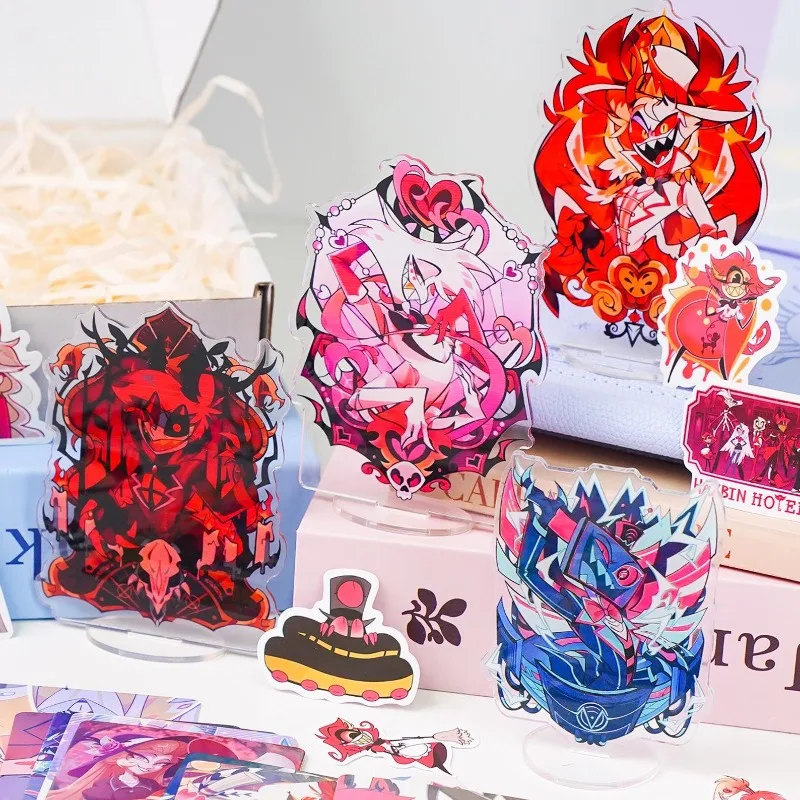 Hazbin Hotel Acrylic Standee Set Alastor Vox More Desk Decor Fan Merch Original Acrylic Handmade Cute Cartoon Anime Pendant
Hazbin Hotel Acrylic Standee Set Alastor Vox More Desk Decor Fan Merch Original Acrylic Handmade Cute Cartoon Anime Pendant