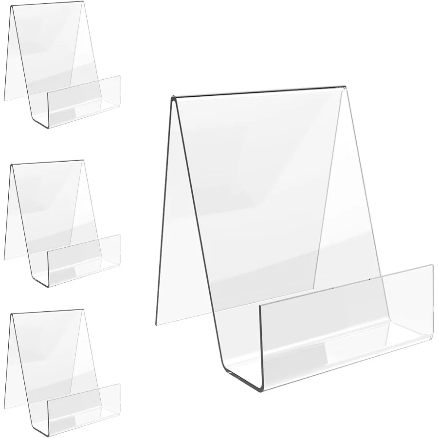 Acrylic Book Stand with Ledge4PC 4 Ih Clear Acrylic Display Easel Transparent Display Stand Holder Tablet Holder for Displayin
Acrylic Book Stand with Ledge4PC 4 Ih Clear Acrylic Display Easel Transparent Display Stand Holder Tablet Holder for Displayin