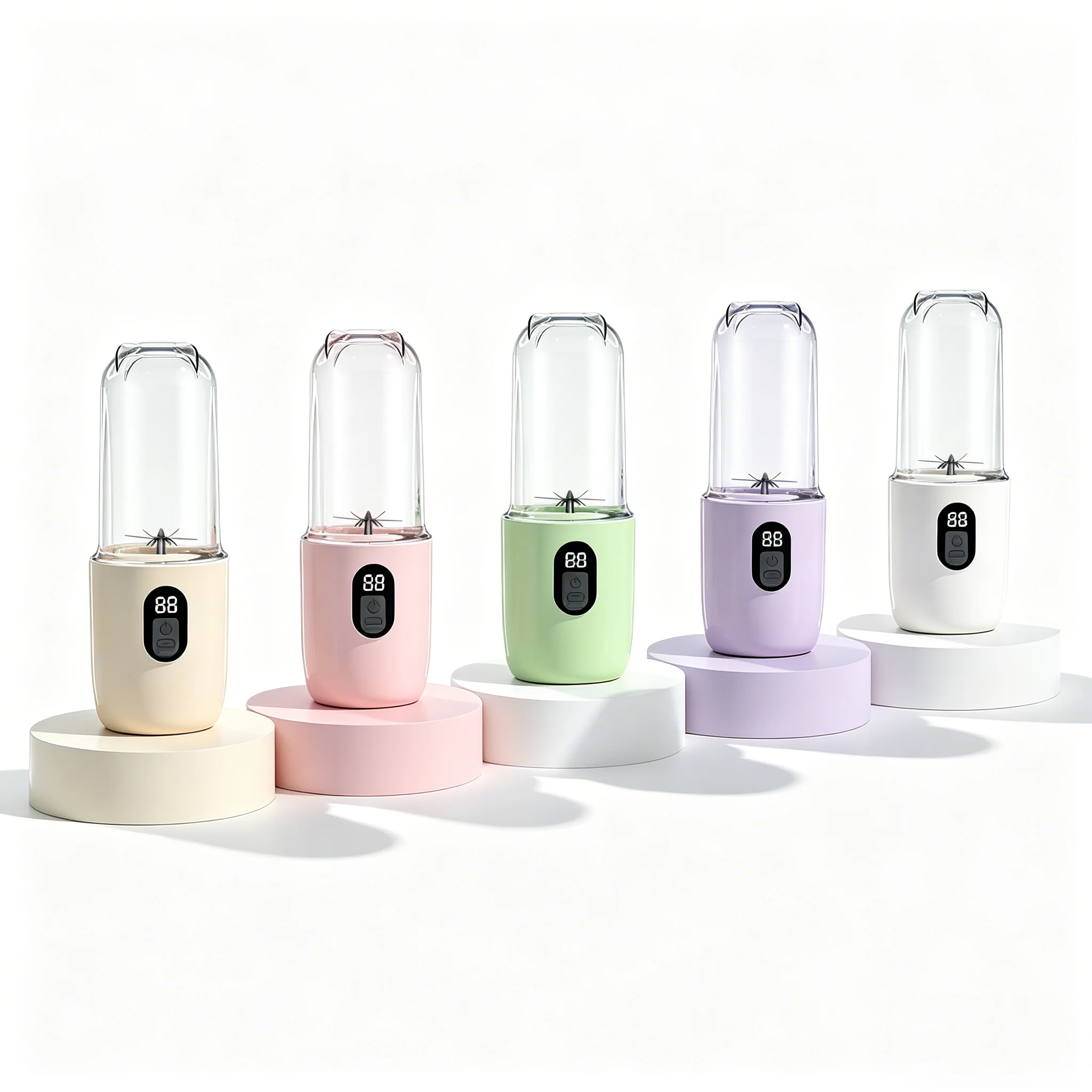 Portable USB Rechargeable Plastic Blending Cup with Stainless Steel Blades, Personal Mini Juicer, Suitable for Home Use
Portable USB Rechargeable Plastic Blending Cup with Stainless Steel Blades, Personal Mini Juicer, Suitable for Home Use