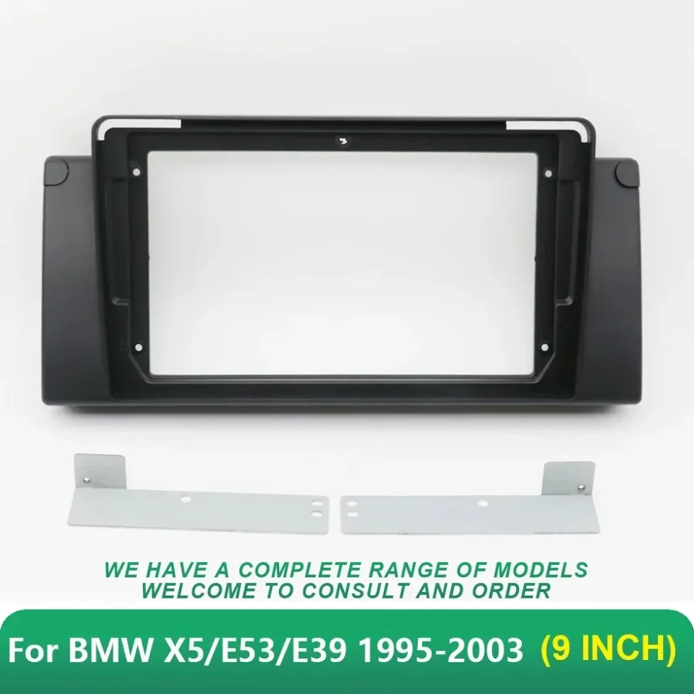 Stereo 9" Big Screen Adapter For BMW X5/E53/E39 2Din DVD Player Dash Fitting Panel Kit
Stereo 9" Big Screen Adapter For BMW X5/E53/E39 2Din DVD Player Dash Fitting Panel Kit