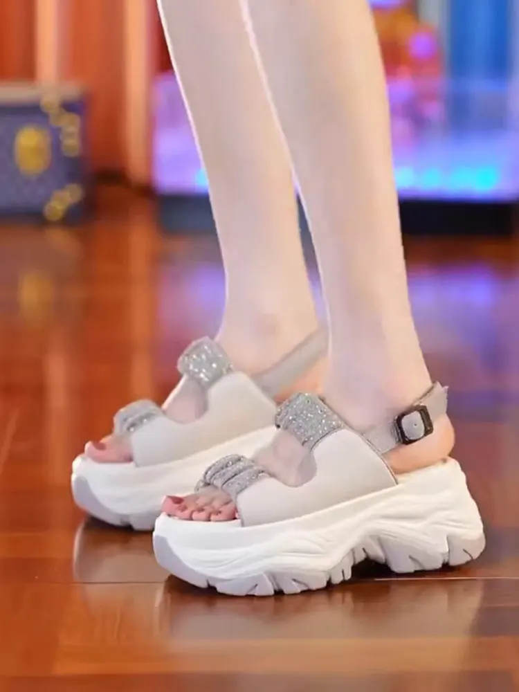 Women's Soft Leather Thick Heel Platform Sandals Summer 2026 New Casual Beach Roman Shoes Outdoor Sports Flip Flops
Women's Soft Leather Thick Heel Platform Sandals Summer 2026 New Casual Beach Roman Shoes Outdoor Sports Flip Flops