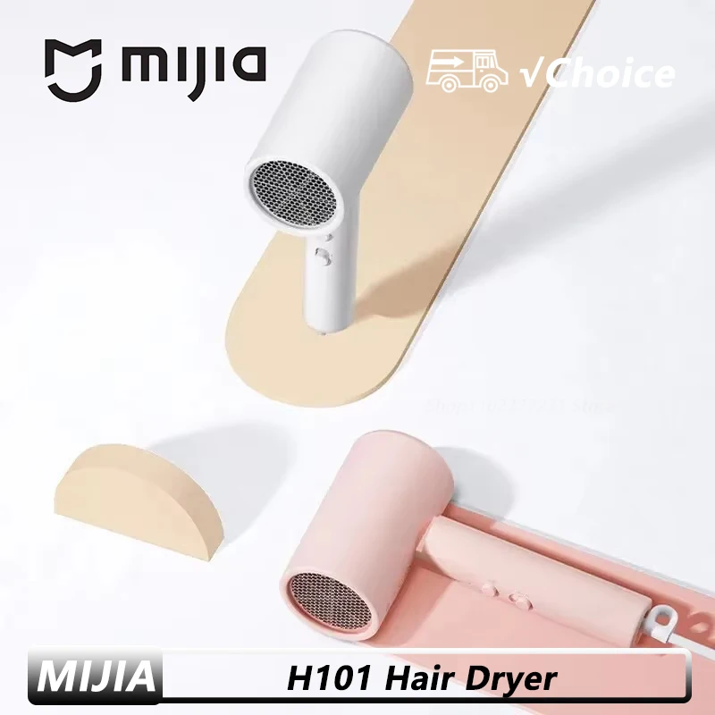NEW MIJIA Anion Hair Dryer H101 Portable Negative Ion Hair Care Professional Quick Dry 220V Home Travel Foldable Hair Dryers
NEW MIJIA Anion Hair Dryer H101 Portable Negative Ion Hair Care Professional Quick Dry 220V Home Travel Foldable Hair Dryers