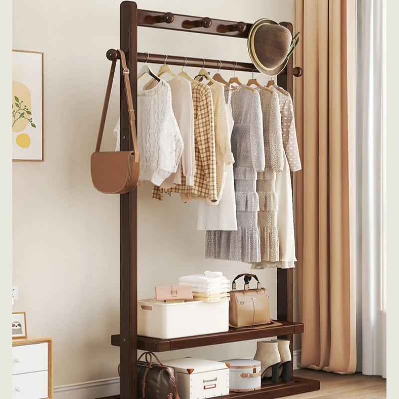 Hanging hanger Floor-to-ceiling bedroom coat rack Simple and modern removable drying rack New Chinese-style homestay coat rack
Hanging hanger Floor-to-ceiling bedroom coat rack Simple and modern removable drying rack New Chinese-style homestay coat rack
