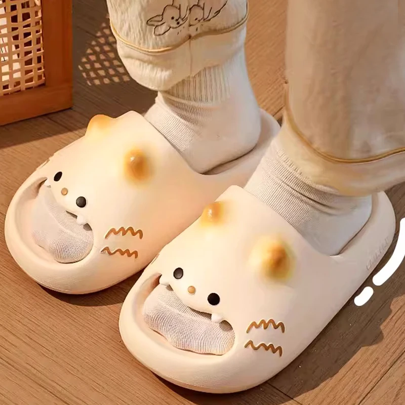 Cartoon Cat Slippers EVA Soft Cushion Slides Women Men Anti Slip Waterproof Bathroom Shower Shoes Warm Closed Heel Indoor Home
Cartoon Cat Slippers EVA Soft Cushion Slides Women Men Anti Slip Waterproof Bathroom Shower Shoes Warm Closed Heel Indoor Home