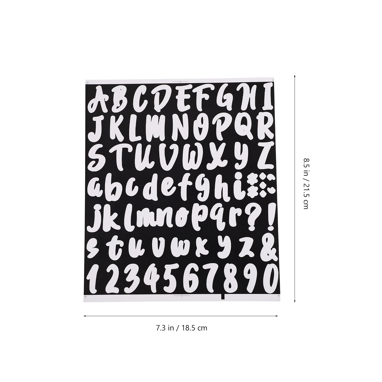 10pcs Self-Adhesive Alphabet Number Sticker Labels For Kids Room Study Wall Decor Letters Numbers Decals Home Reading Room
10pcs Self-Adhesive Alphabet Number Sticker Labels For Kids Room Study Wall Decor Letters Numbers Decals Home Reading Room