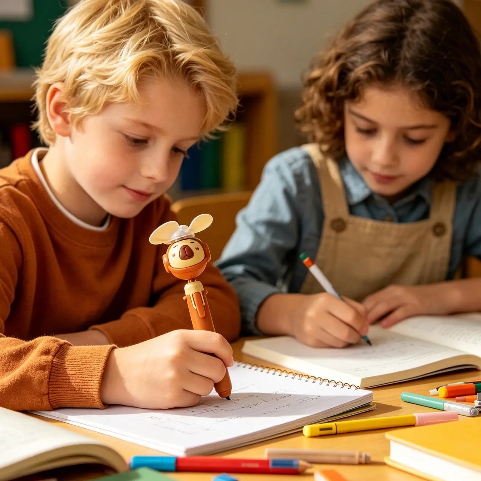 Ink Pens Cute Cartoon Smooth Writing Cooling Fan Office Pens For Kids Adults Students Teacher Home Office School Classroom Work
Ink Pens Cute Cartoon Smooth Writing Cooling Fan Office Pens For Kids Adults Students Teacher Home Office School Classroom Work
