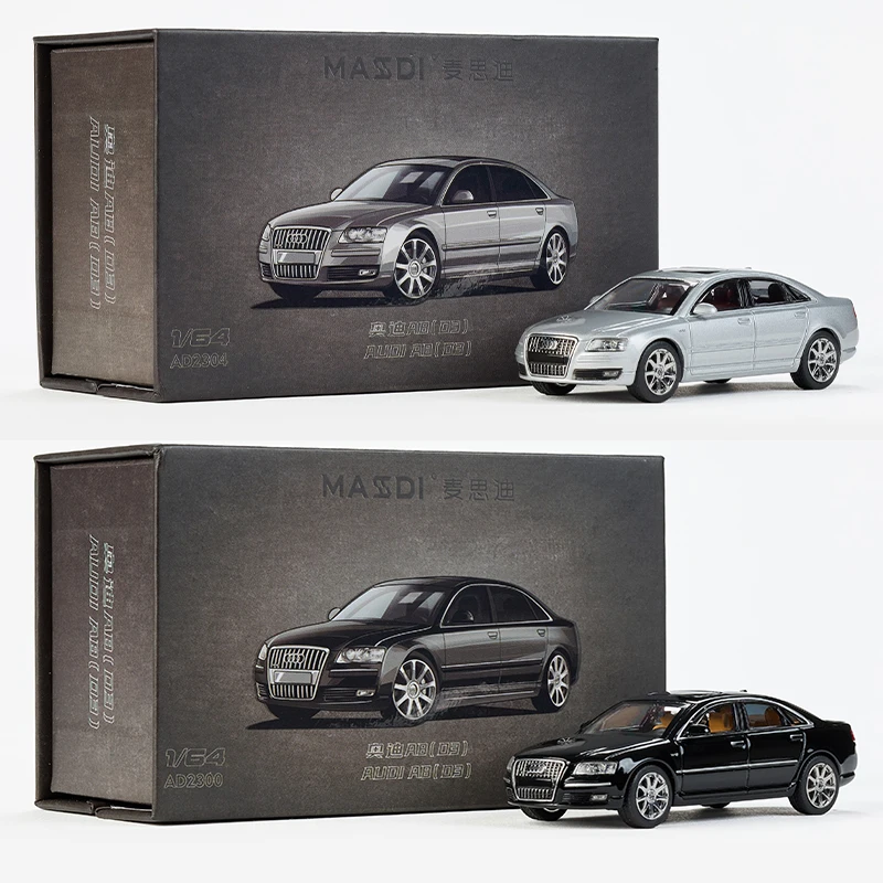 Massdi 1:64 Scale A8(03) Simulation Alloy Car Model Static Display Collectible Gift Toy Souvenir Decoration
Massdi 1:64 Scale A8(03) Simulation Alloy Car Model Static Display Collectible Gift Toy Souvenir Decoration