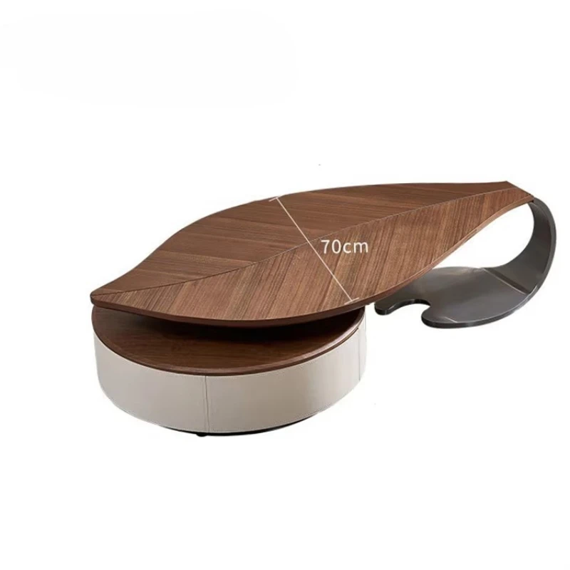 Leaf-shaped walnut veneer luxury living room home sofa special leaf-shaped coffee table
Leaf-shaped walnut veneer luxury living room home sofa special leaf-shaped coffee table