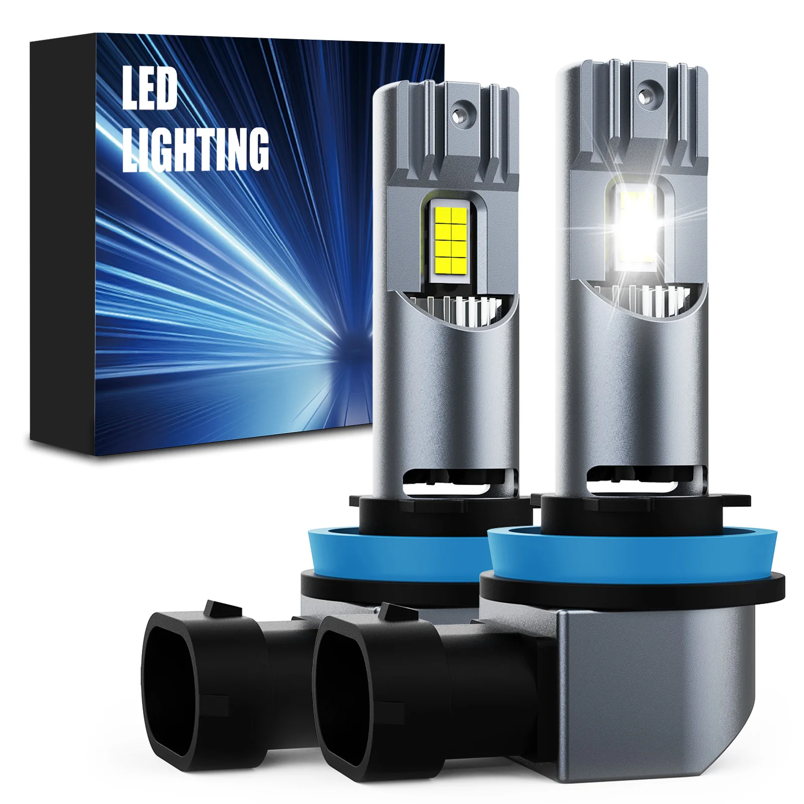 2Pcs H4 H7 H11 9005 9006 Led Headlight Bulbs 600% Brighter Wireless Headlight Bulbs 24000lm Auto Headlamp High Beam Bulbs
2Pcs H4 H7 H11 9005 9006 Led Headlight Bulbs 600% Brighter Wireless Headlight Bulbs 24000lm Auto Headlamp High Beam Bulbs