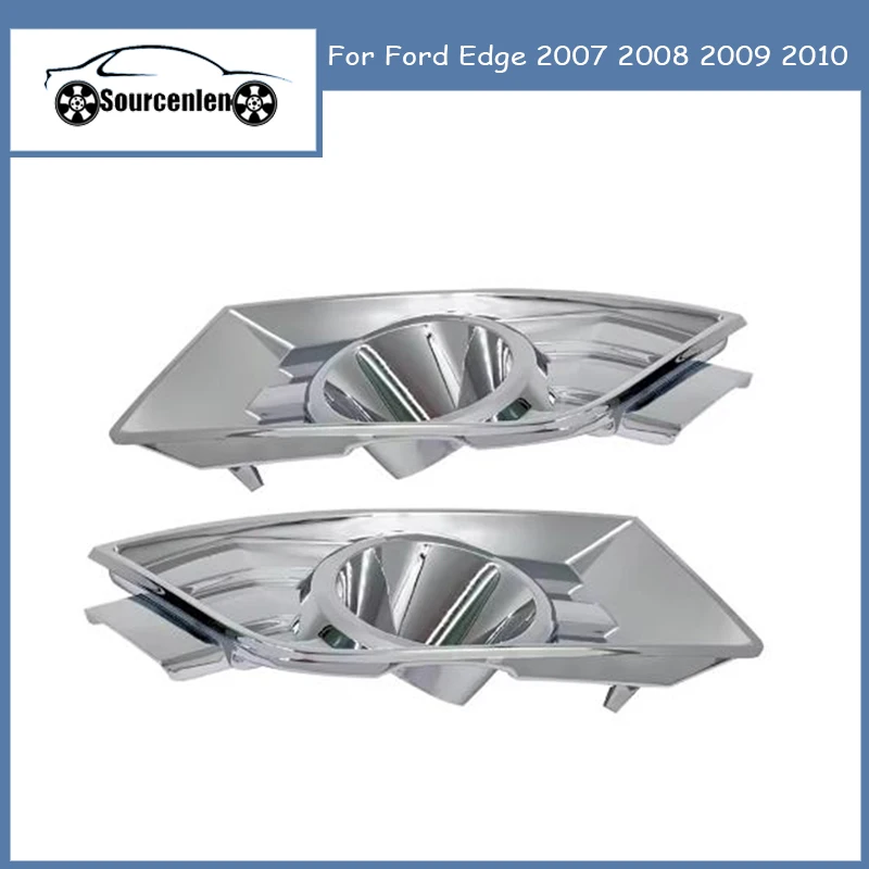 For Ford Edge 2007 2008 2009 2010 Fog Lamp Chrome Bezel Front Fog Light Cover 7T4Z17E810B 7T4Z17E811B
For Ford Edge 2007 2008 2009 2010 Fog Lamp Chrome Bezel Front Fog Light Cover 7T4Z17E810B 7T4Z17E811B