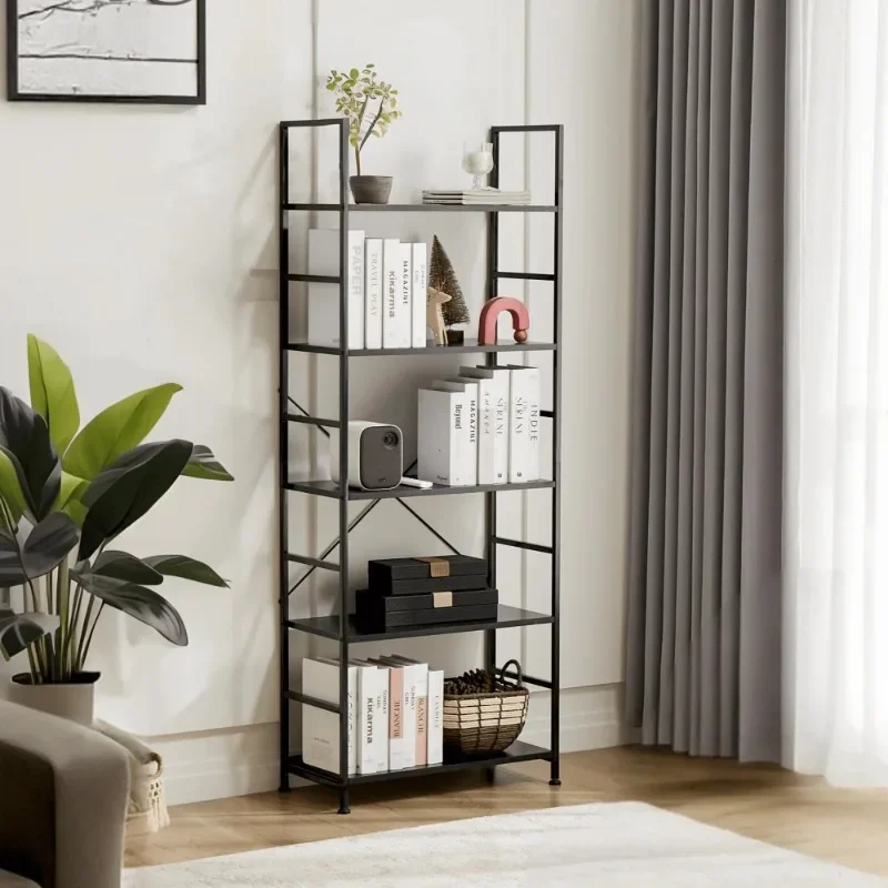 5 Tier Bookshelf, Home Office Bookcase Shelf Storage Organizer, Modern Book Shelf for Bedroom/Living Room/Home Office,
5 Tier Bookshelf, Home Office Bookcase Shelf Storage Organizer, Modern Book Shelf for Bedroom/Living Room/Home Office,