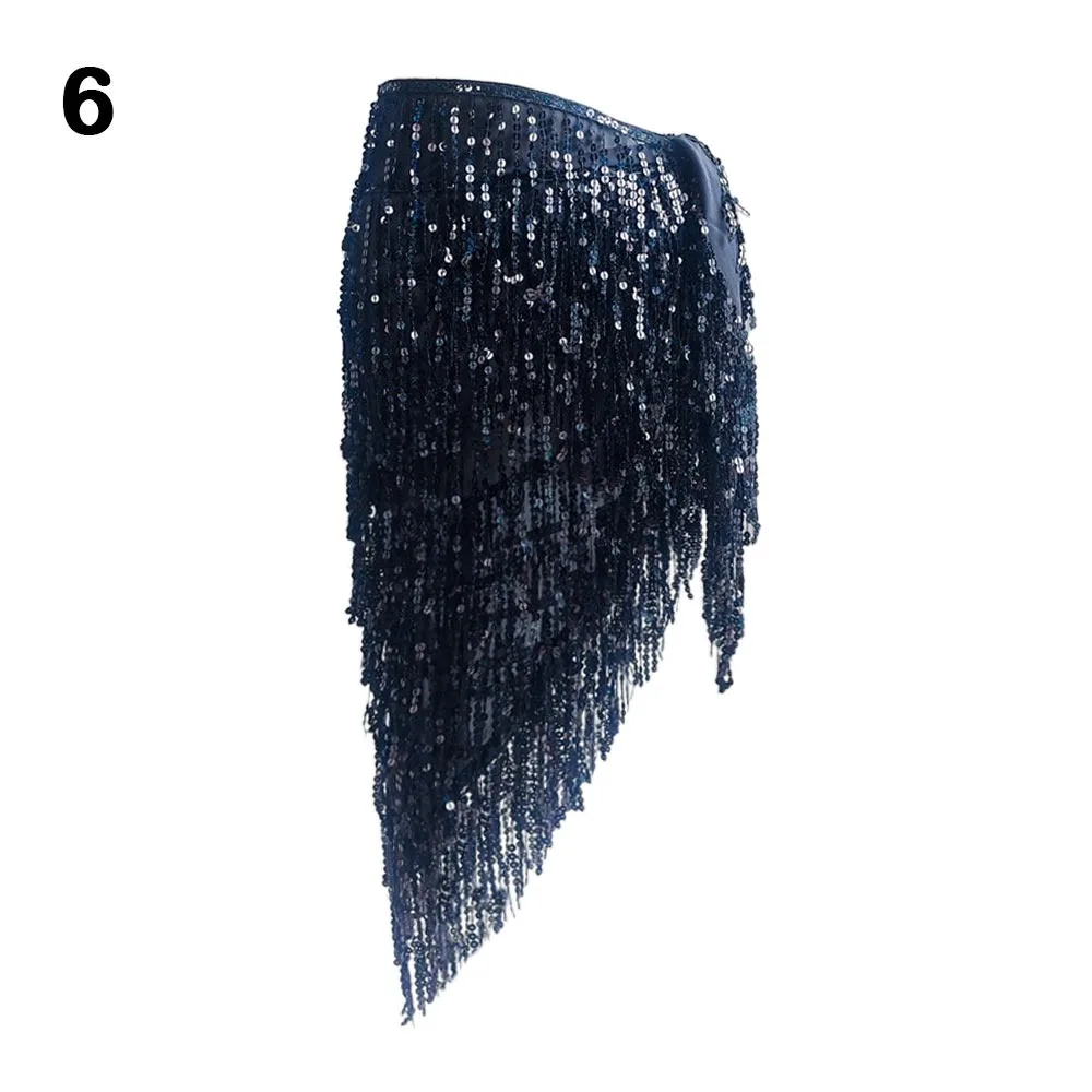 Dancer Tassels Sequin Fringed Skirts Sequins Bohemian Dancer Skirt Sexy Belly Dance Belt Women
Dancer Tassels Sequin Fringed Skirts Sequins Bohemian Dancer Skirt Sexy Belly Dance Belt Women
