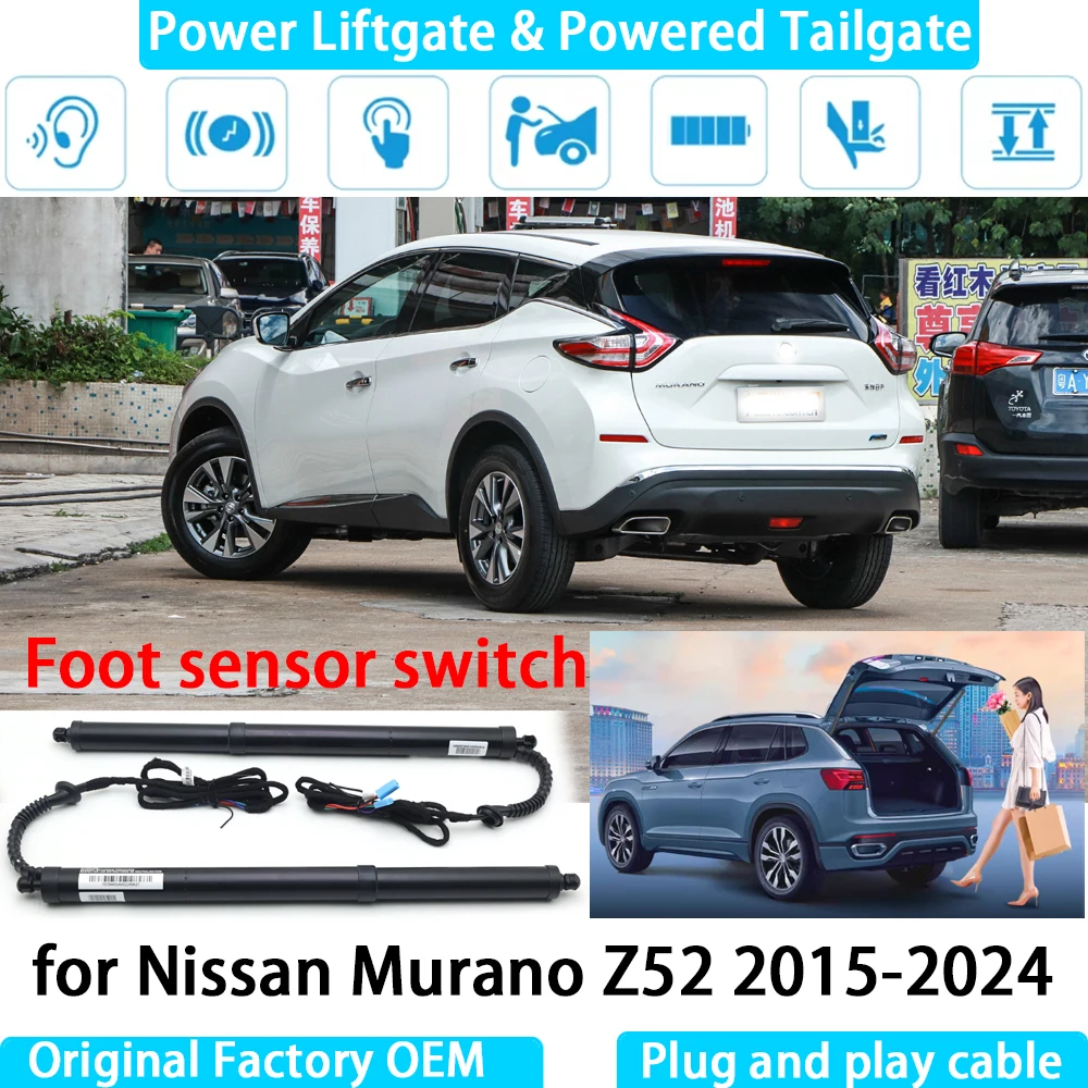 for Nissan Murano Z52 2015-2024 Automatic Electric Power Liftgate Powered Tailgate Strut Tail Gate Lift System
for Nissan Murano Z52 2015-2024 Automatic Electric Power Liftgate Powered Tailgate Strut Tail Gate Lift System