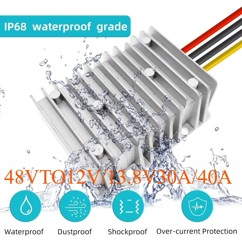 20V-90V to 12V 13.8V 5A-30A DC-DC Step Down Converter 72V 24V 48V 60V Buck Module Voltage Reducer for Cars
20V-90V to 12V 13.8V 5A-30A DC-DC Step Down Converter 72V 24V 48V 60V Buck Module Voltage Reducer for Cars