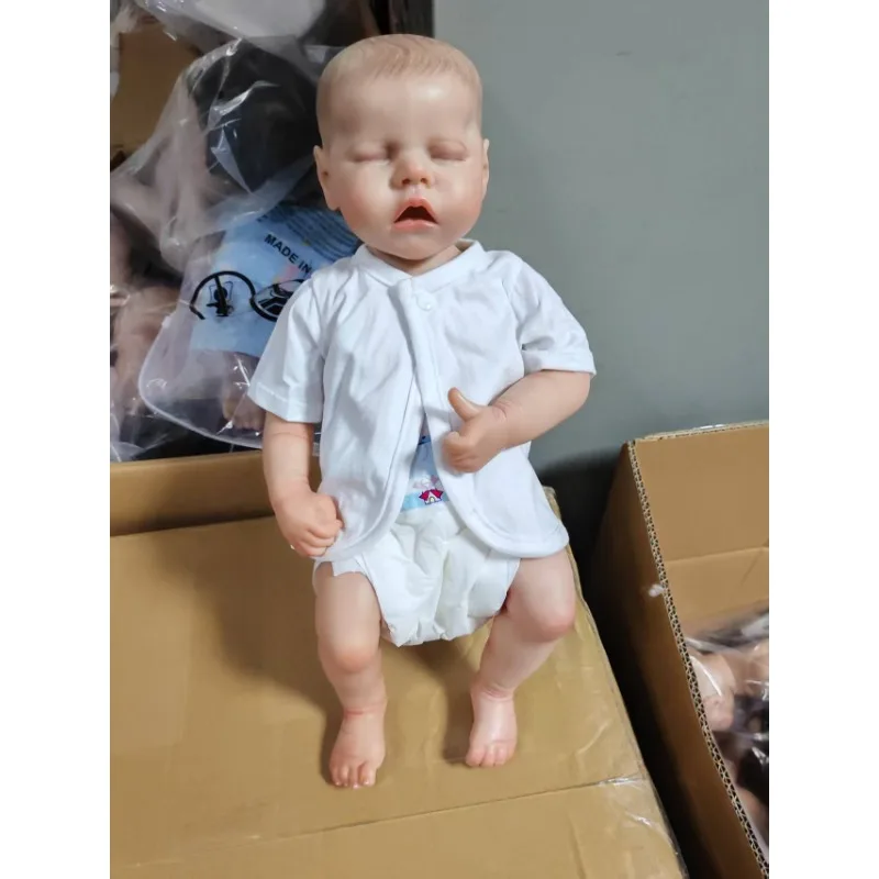 16-дюймовая кукла-близнецы 40 см с полным виниловым корпусом Reborn Sleeping Baby для детей
16-дюймовая кукла-близнецы 40 см с полным виниловым корпусом Reborn Sleeping Baby для детей