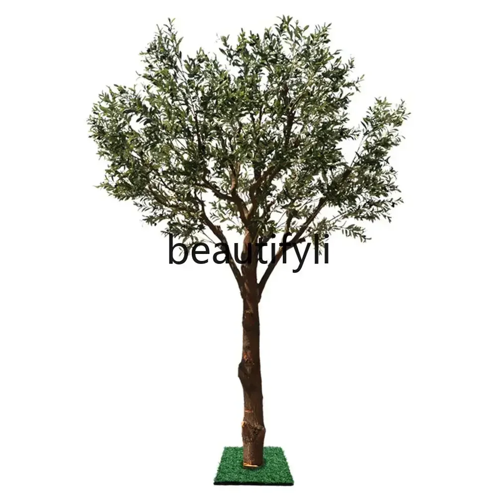 A13 Olive tree large floor-to-ceiling Nordic decorative window simulation tree green plant landscaping
A13 Olive tree large floor-to-ceiling Nordic decorative window simulation tree green plant landscaping