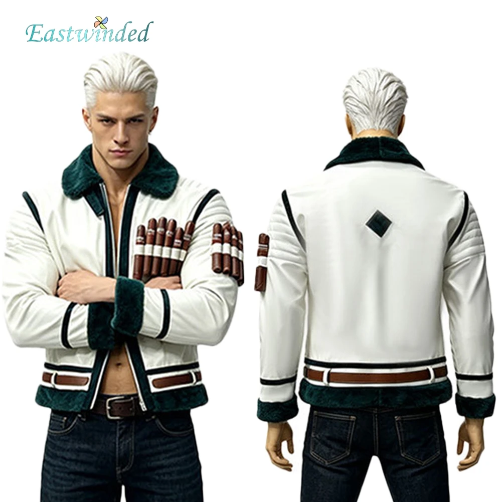 Live Action TV Pirate 2 Smoker Cosplay White Coat Costume Jacket Men Roleplay Uniform Clothes Outfits Halloween Carnival Party
Live Action TV Pirate 2 Smoker Cosplay White Coat Costume Jacket Men Roleplay Uniform Clothes Outfits Halloween Carnival Party