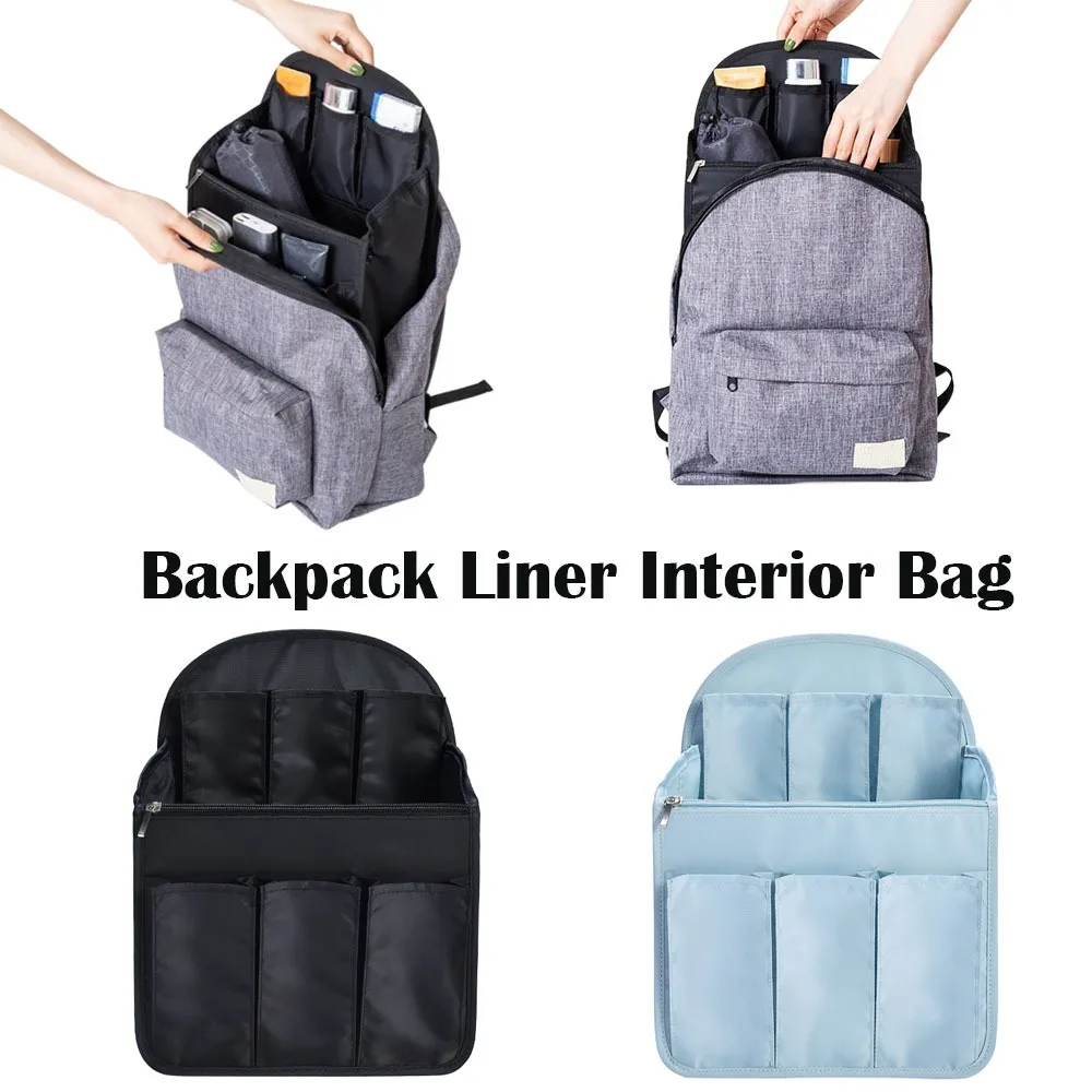 Portable Backpack Liner Interior Bag Large Capacity Multi-function Backpack Plug-in Storage Container Waterproof Thickened
Portable Backpack Liner Interior Bag Large Capacity Multi-function Backpack Plug-in Storage Container Waterproof Thickened