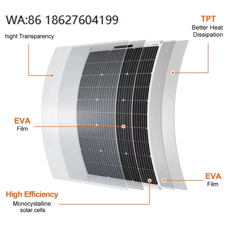 Foldable Film Flexible Solar Panel, 12V 24V Multi Wattage Off Grid Photovoltaic Charging Module
Foldable Film Flexible Solar Panel, 12V 24V Multi Wattage Off Grid Photovoltaic Charging Module
