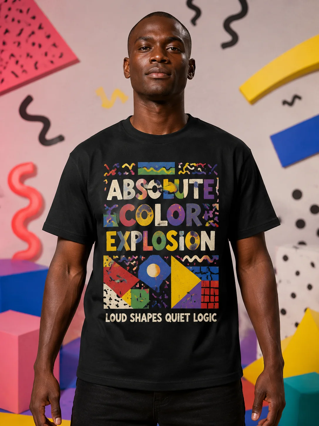 Men Graphic T Shirt Short Sleeve 50% Cotton 50% Polyester Stretch Fabric Color Explosion Geometric Print Summer Casual Vacation
Men Graphic T Shirt Short Sleeve 50% Cotton 50% Polyester Stretch Fabric Color Explosion Geometric Print Summer Casual Vacation