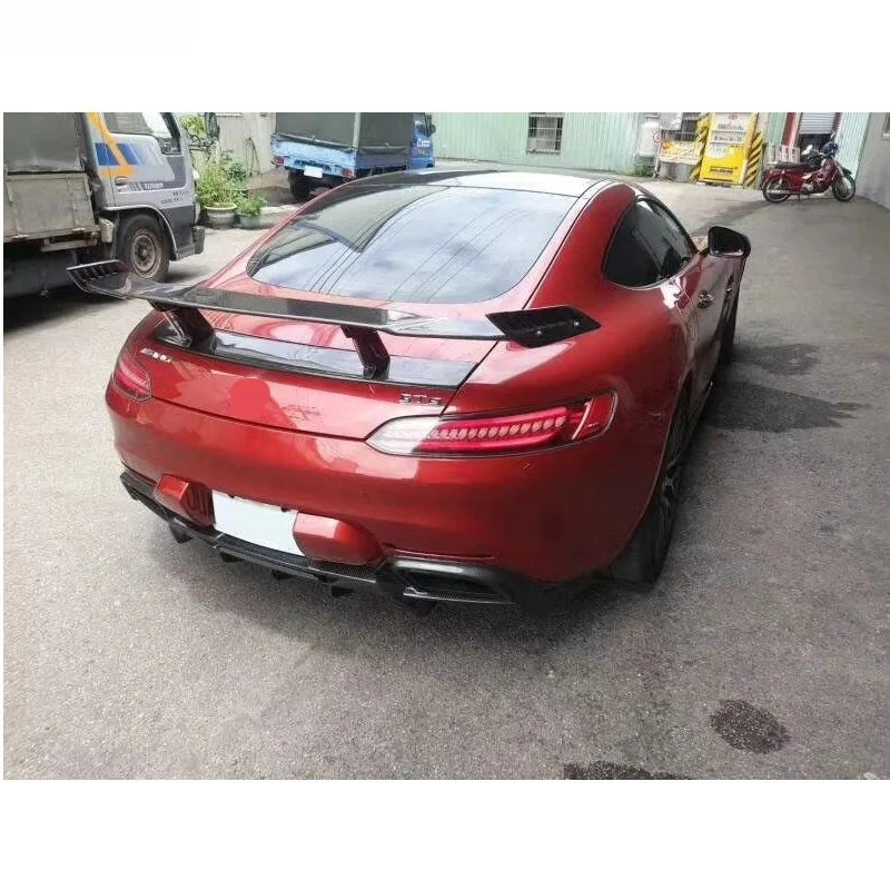 For Benz AMG GT High Quality Carbon Fiber Rear Spoiler Wings Car Body Kit
For Benz AMG GT High Quality Carbon Fiber Rear Spoiler Wings Car Body Kit