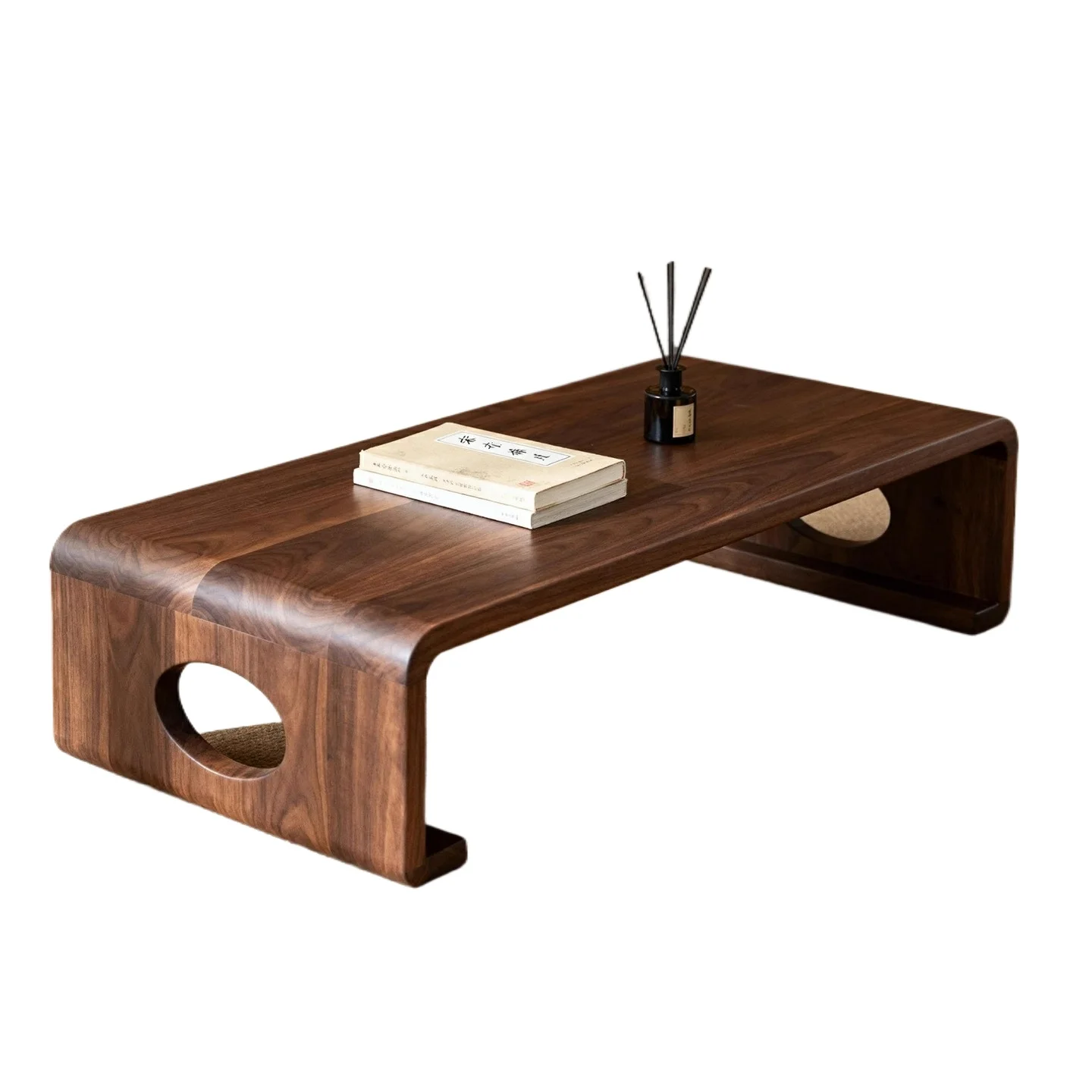 Black walnut solid wood coffee table, living room tea table coffee table
Black walnut solid wood coffee table, living room tea table coffee table