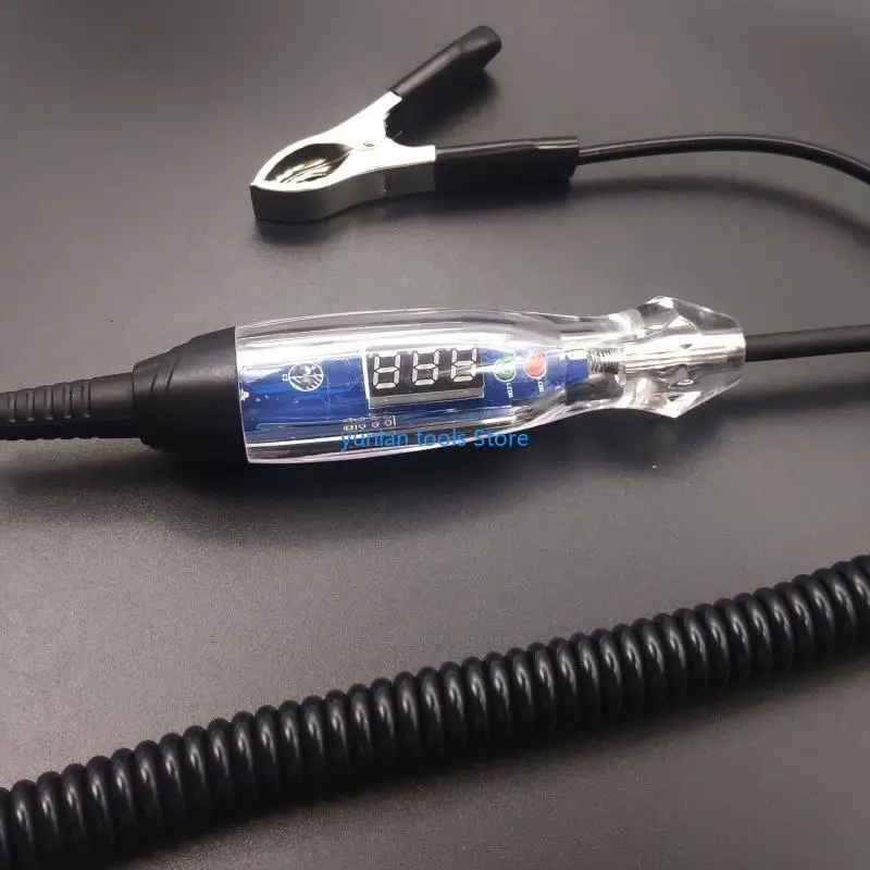 50LB Test Light Automotive 3-60V for DC Test Light with Polarity Indicate Wire Tester
50LB Test Light Automotive 3-60V for DC Test Light with Polarity Indicate Wire Tester