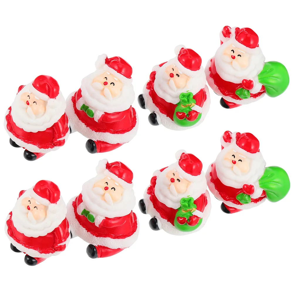 8 Pcs Miniature Santa Claus Figurines Resin Christmas Ornaments DIY Micro Landscape Decor Xmas Event Mantel Table Desk
8 Pcs Miniature Santa Claus Figurines Resin Christmas Ornaments DIY Micro Landscape Decor Xmas Event Mantel Table Desk