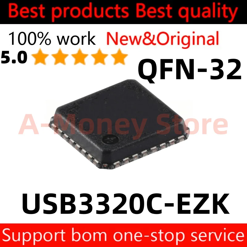 (2-5pcs)USB3320C USB3320C-EZK USB3320C-EZK-TR USB3320 QFN-32
(2-5pcs)USB3320C USB3320C-EZK USB3320C-EZK-TR USB3320 QFN-32