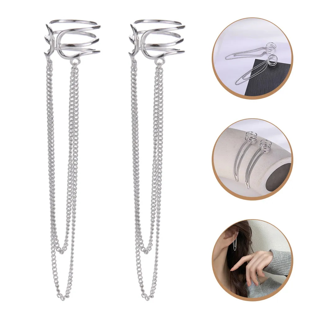 Earrings Dangly Cuff for Women Long Tassel Dangling Drop Ringsfor Dangle Sterling Silver
Earrings Dangly Cuff for Women Long Tassel Dangling Drop Ringsfor Dangle Sterling Silver