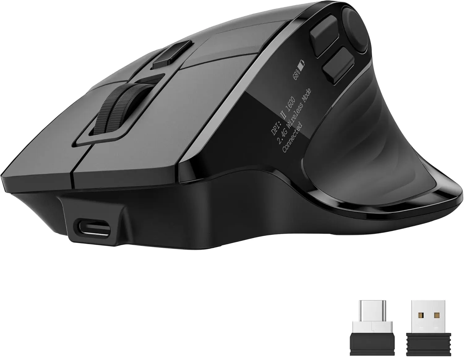 Беспроводная мышь для ноутбука, эргономичная, Bluetooth, для 4 устройств, с OLED-экраном, перезаряжаемая, с 5 кнопками, 4000 DPI
Беспроводная мышь для ноутбука, эргономичная, Bluetooth, для 4 устройств, с OLED-экраном, перезаряжаемая, с 5 кнопками, 4000 DPI